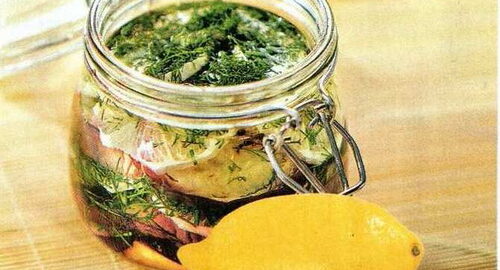 Баклажаны с лимоном