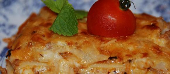 Лазанья с куриным фаршем классическая в духовке по-венециански