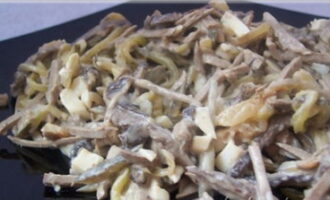 Салат из печени с морковью для кормящей мамы