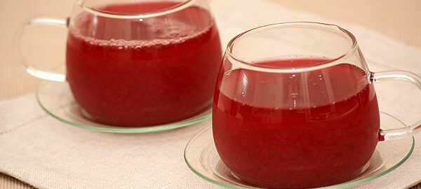 Клубничный кисель