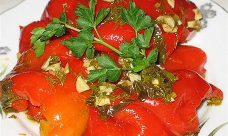 Быстрый консервированный перец