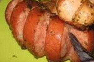 Сардельки, фаршированные с пряностями