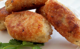 Мясные оладьи