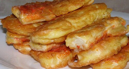 Крабовые палочки в кляре