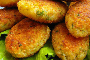 Манные зразы с мясом