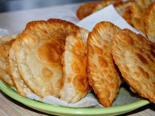 Крымские (печеные) чебуреки