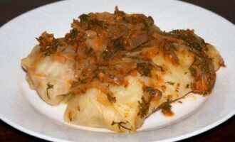 Голубцы с мясом и рисом по-украински