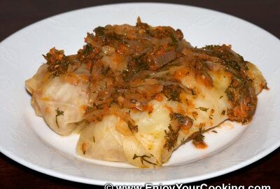 Голубцы с мясом и рисом по-украински
