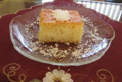 Бисквит из манки