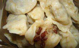 Вареники с яблоками