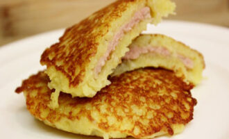 Драники с мясом