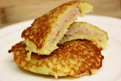 Драники с мясом
