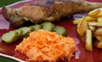 Морковный салат