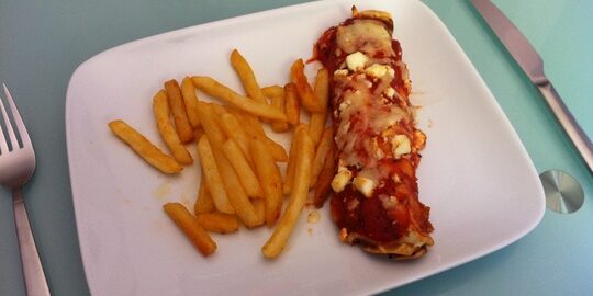 Каннеллони из блинов