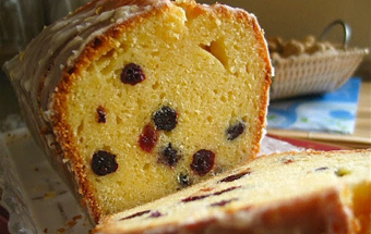 Лимонно-творожный кекс