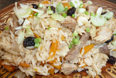 Плов из свинины