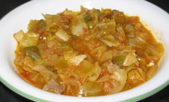 Баранина с капустой
