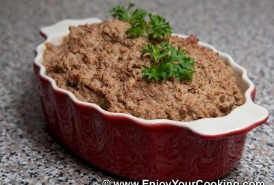 Нежный паштет из куриной печени