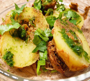 Картофель с начинкой