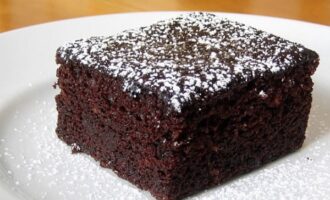 Быстрый шоколадный пирог