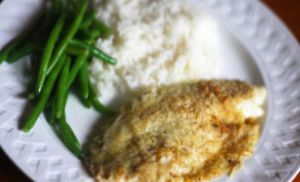 Морской язык запеченный в духовке