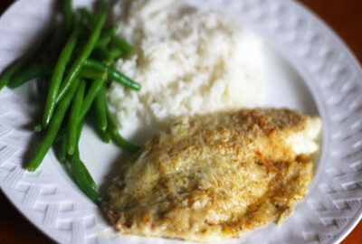 Морской язык запеченный в духовке