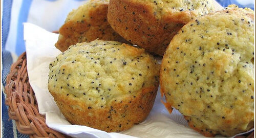 Кексы с маком