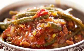 Лобио из стручковой фасоли