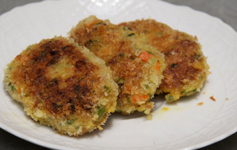 Котлеты из картофеля и риса
