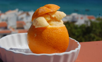 Апельсиновое мороженое