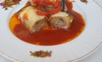 Баклажаны с фаршем