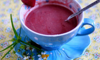 Кисель из брусники