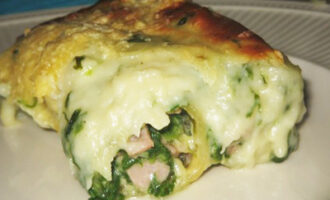 Каннеллони с грибами