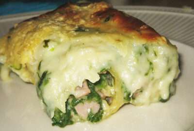 Каннеллони с грибами