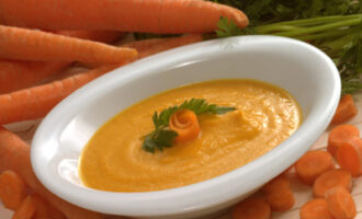Суп-пюре морковный
