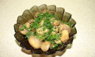 Маринованные шампиньоны быстрого приготовления