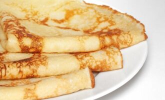 Блинчики на кислом молоке