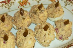 Закуска с тунцом