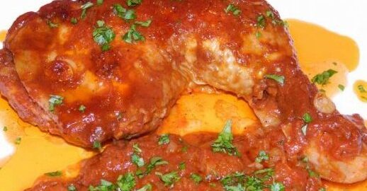 Ножки куриные с соусом