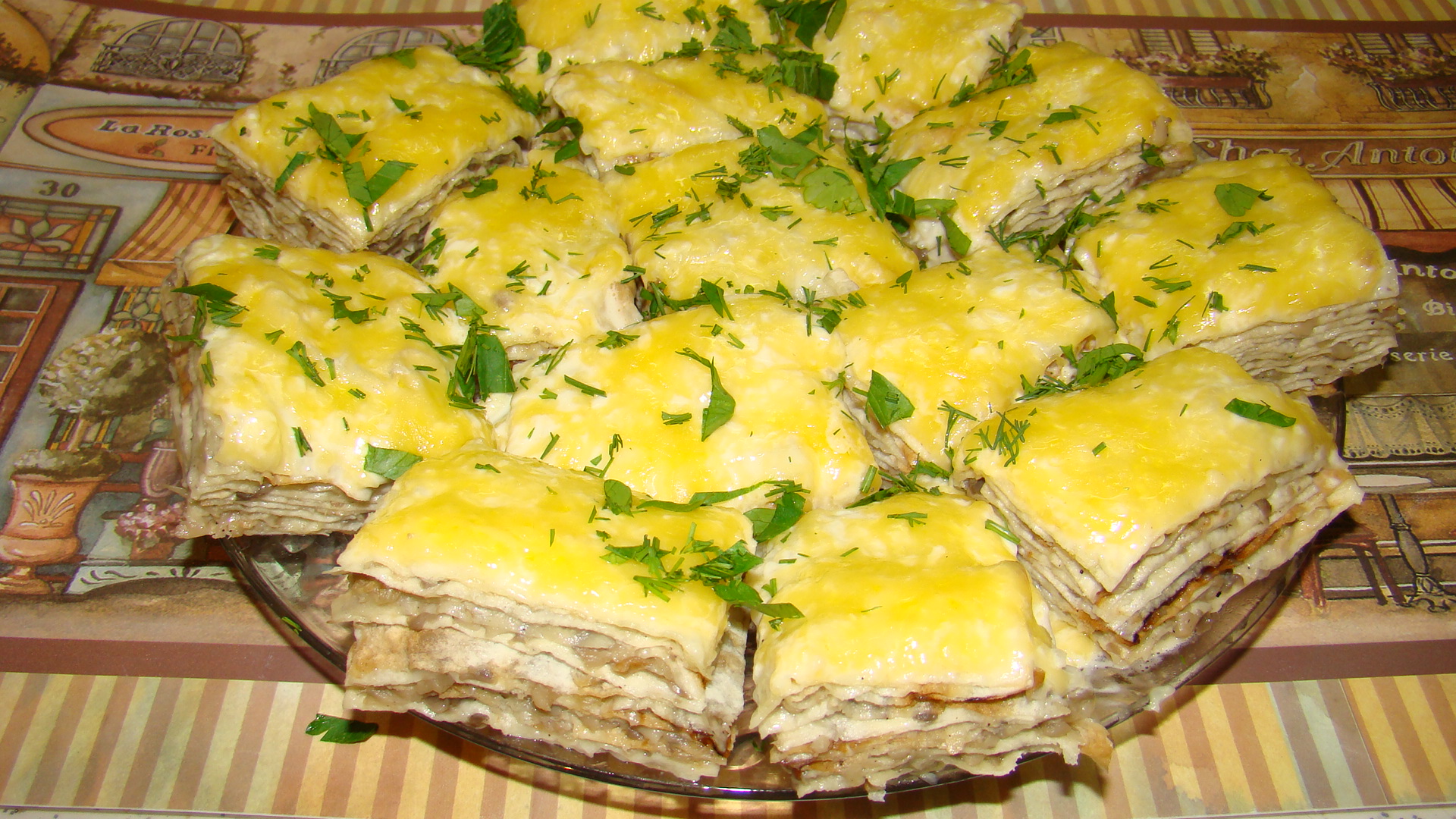 Закусочные торты из лаваша
