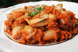 Хе из селедки с морковью