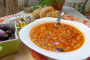 Фасолада Греческий суп