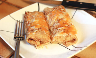 Морковные блины с сыром