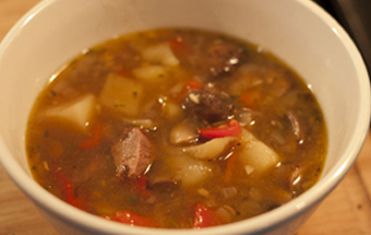 Мясной суп