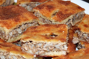 Пирог с мясом