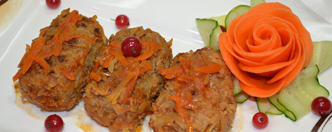 Ленивые голубцы с гречкой и пшеном