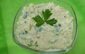 Классический салат из кальмаров