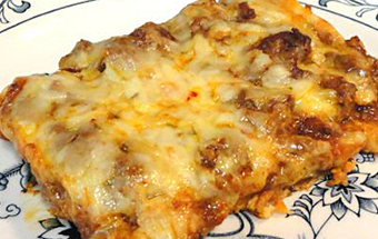 Мясная запеканка с овощами