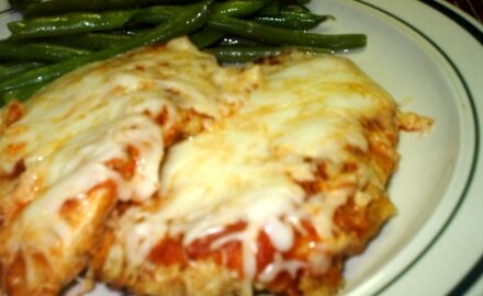 Куриные отбивные с сыром