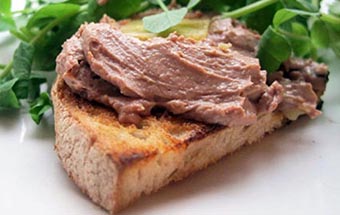 Паштет из индейки с рукколой